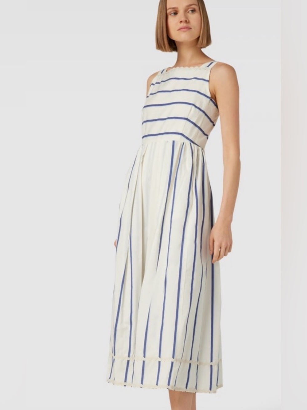 Max Mara Weekend Giano Striped Midi-Dress 10 - Picture 6 of 15